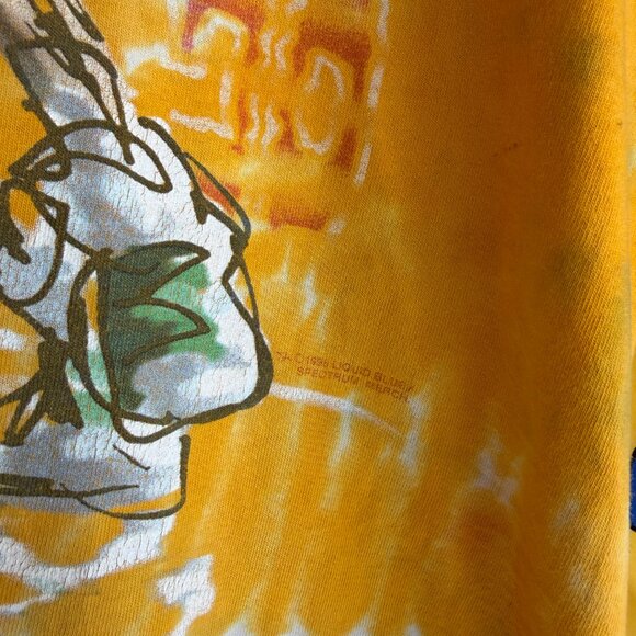 Vintage 1996 Liquid Blue Grateful Dead Lithuania Basketball Tee - Picture 5 of 8